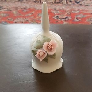 Porcelain Rose bell